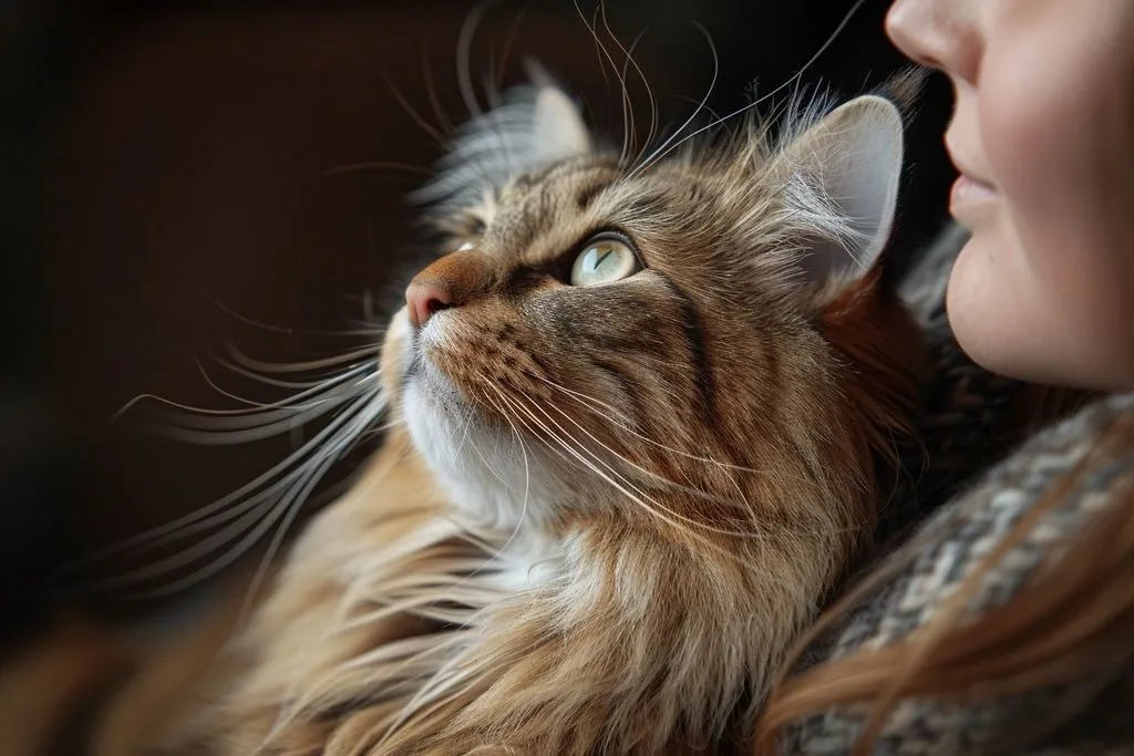 Brosser un chat à poils longs : techniques et outils