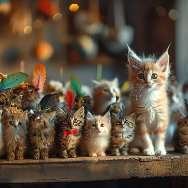 Acceuil 21 Jouets à plumes pour chats : amusement assuré !