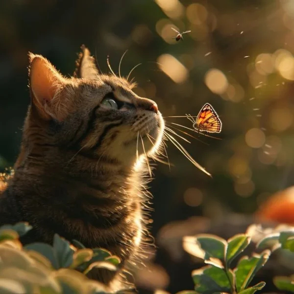 Pourquoi votre chat adore chasser les insectes : Comportement et psychologie