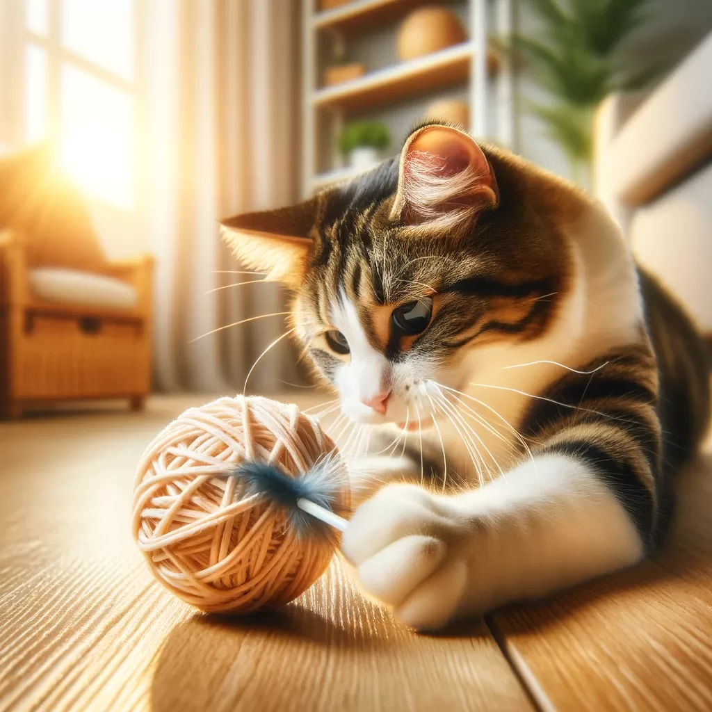 les jouets pour chat