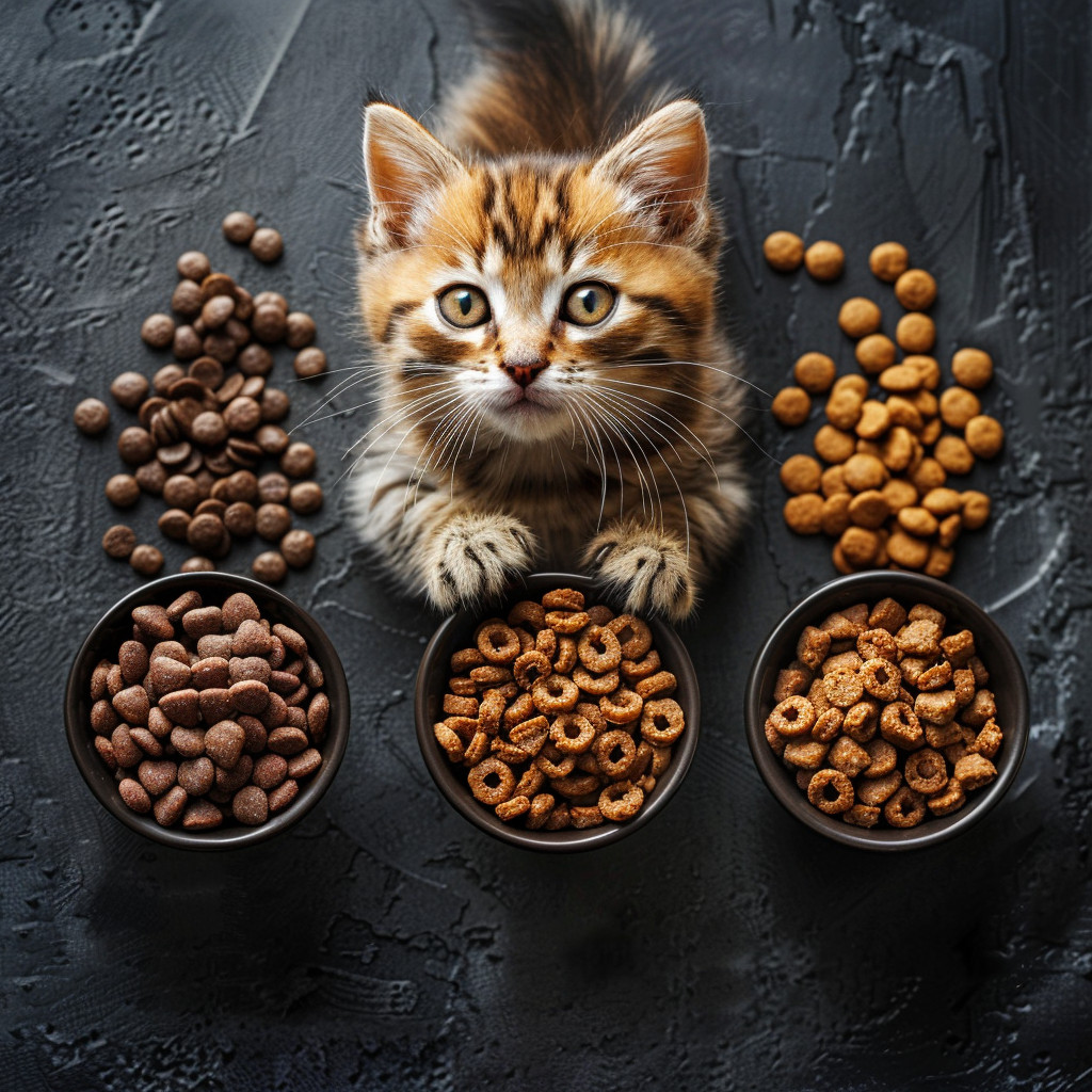 choisir la nourriture pour les chatons.
