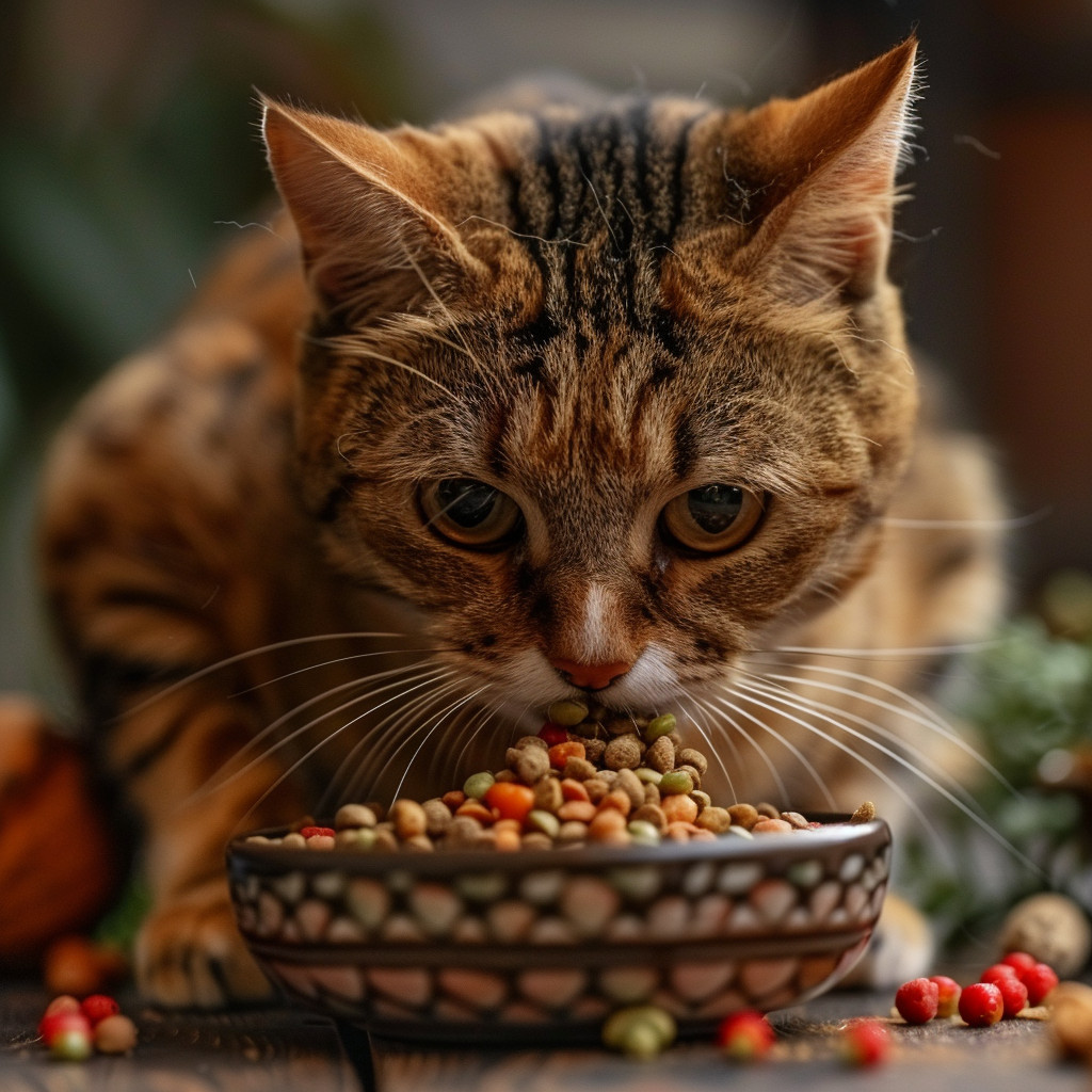 nourriture adapt&eacute;e aux chats