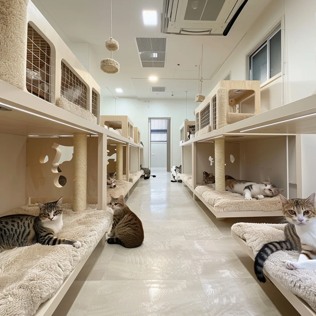Faire garder son chat en pension pendant les vacances
