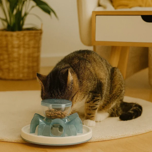 Acceuil 15 choisir une gamelle anti-glouton pour chat