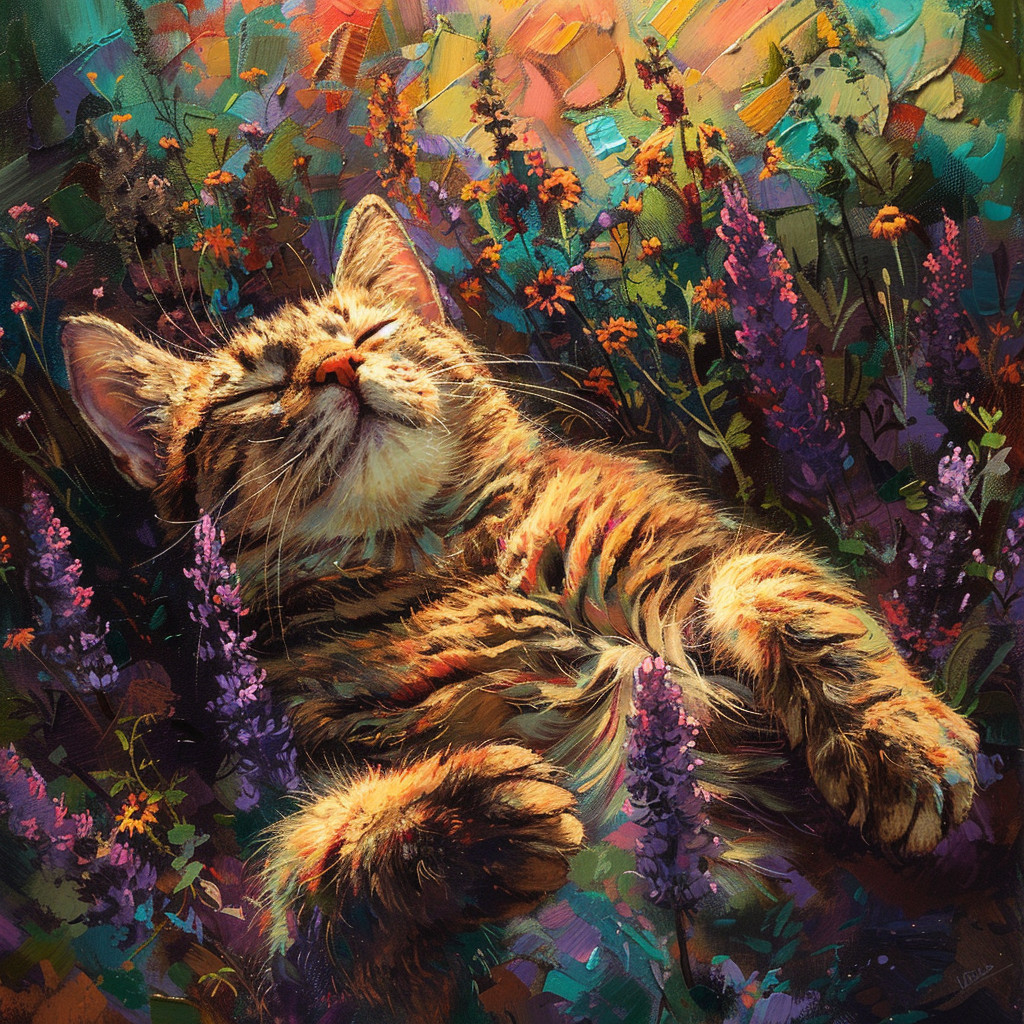 Bienfaits de l'herbe &agrave; chat sur votre chat