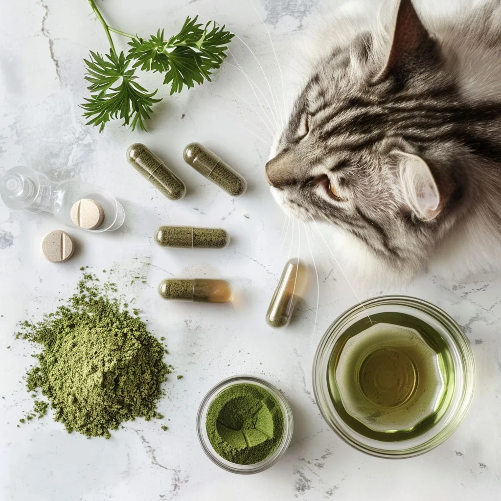Source d'omega 3 pour les chats