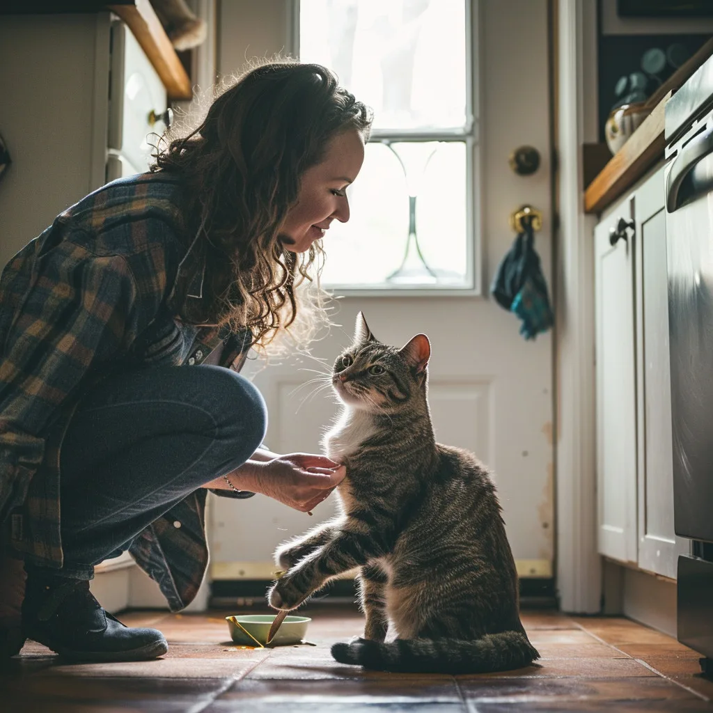 Surveillance de votre chat en votre absence