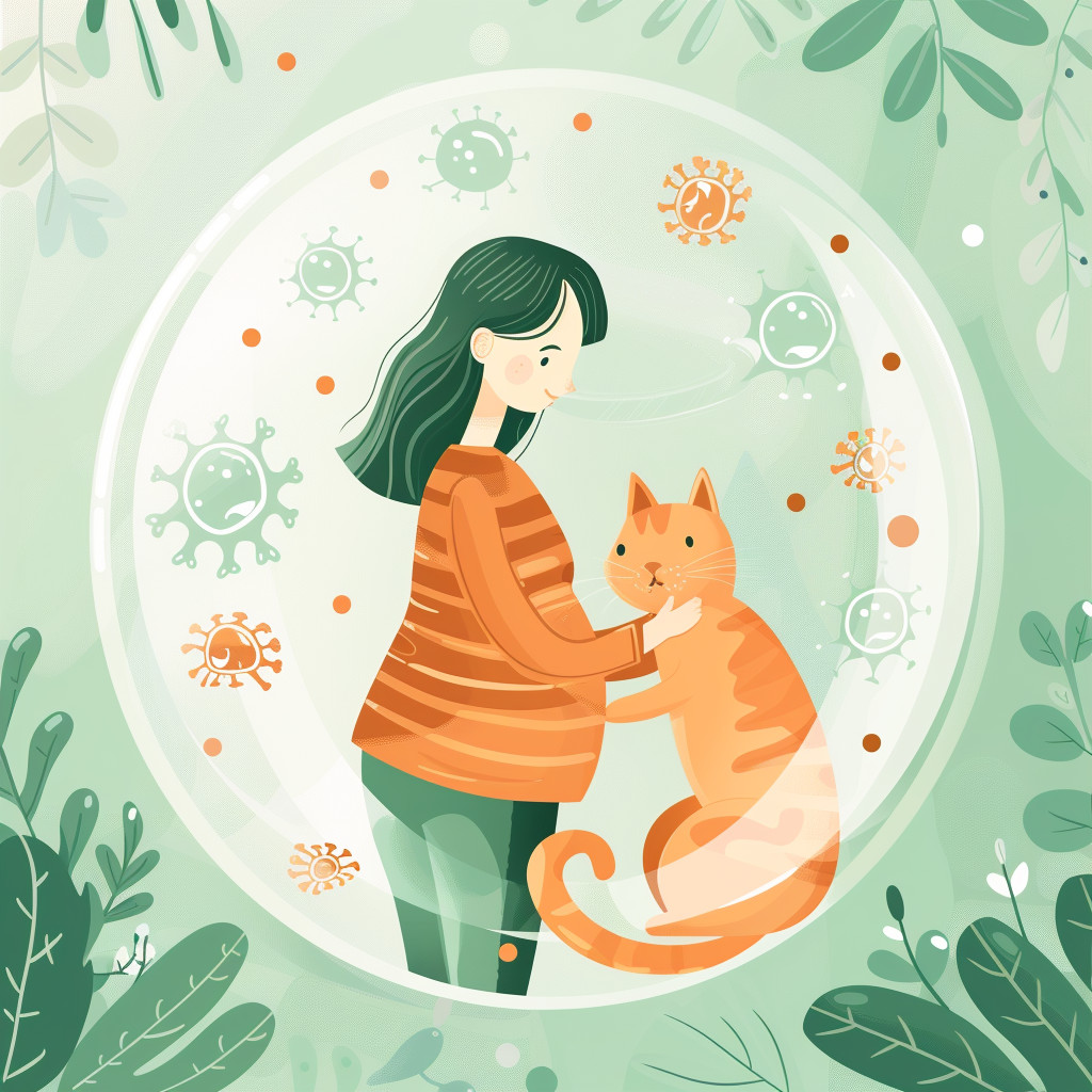 les risques de la toxoplasmose du chat avec les femmes enceintes